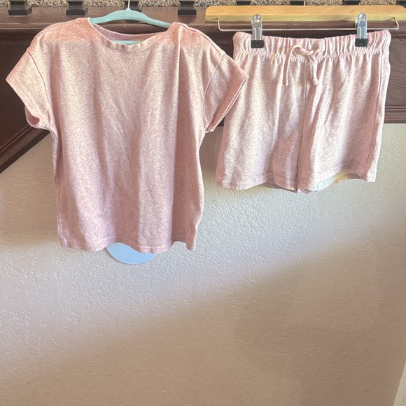 32 Degrees Other - 32 Degrees Heat Sleepwear Soft Pink Little Girls Size 7/8 Shorts & Shortsleeved